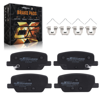 4pcs Rear Ceramic Brake Pads Set compatible for Hyundai Palisade 2020-2025/Santa Fe 2019-20
