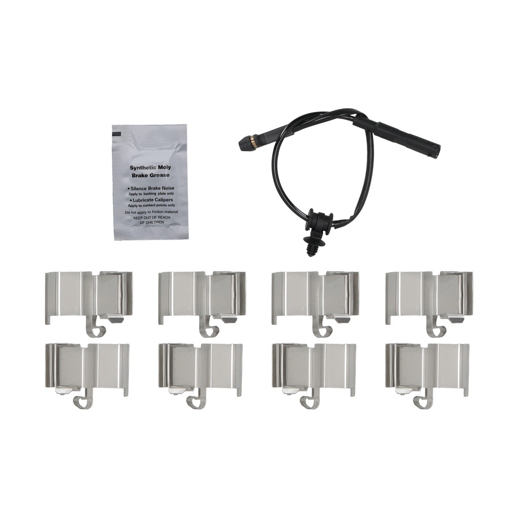 4pcs Front Brake Pads Set compatible for Chevrolet Silverado 2500 3500 HD 2020 2021-2024