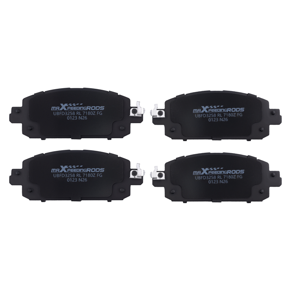Front Ceramic Brake Pads Set compatible for Nissan Kicks 2021-2024 Sentra 2020-2024 D2310