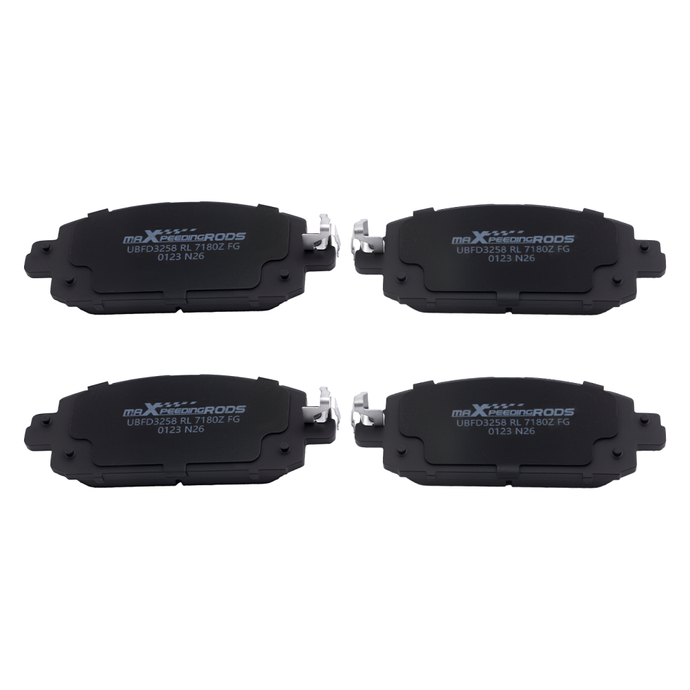Front Ceramic Brake Pads Set compatible for Nissan Kicks 2021-2024 Sentra 2020-2024 D2310