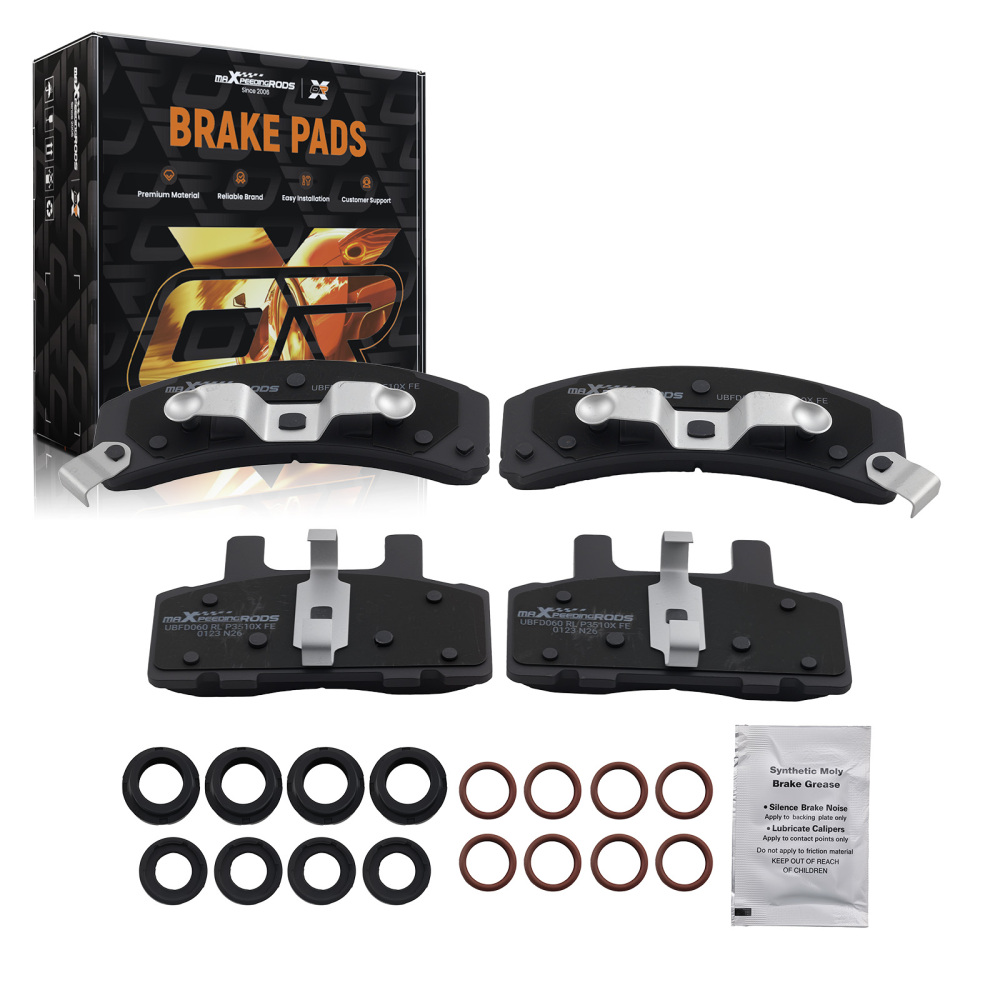 Front Brake Pads Set compatible for Cadillac DeVille 1990-1999/Compatible for Escalade 1999-2000 D369 P369
