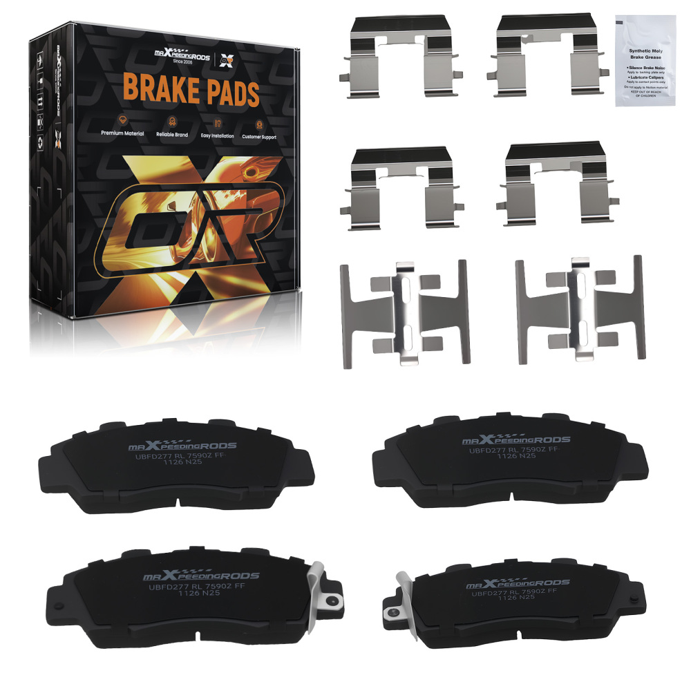 Front Ceramic Brake Pads compatible for Acura CL Integra Legend NSX RL TL Vigor 1995-2001