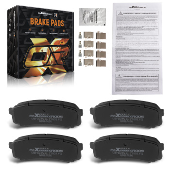 Rear Ceramic Brake Pads Set compatible for Lexus GX460 GX470 LX450 1996-2021 compatible for Toyota 4Runner