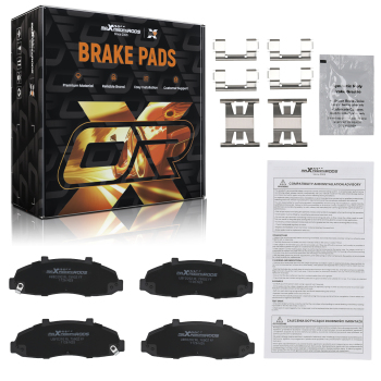 Front Ceramic Brake Pads Set compatible for Ford F-150 4.2L 4.6L 5.4L 1999-2004 P679 P-679