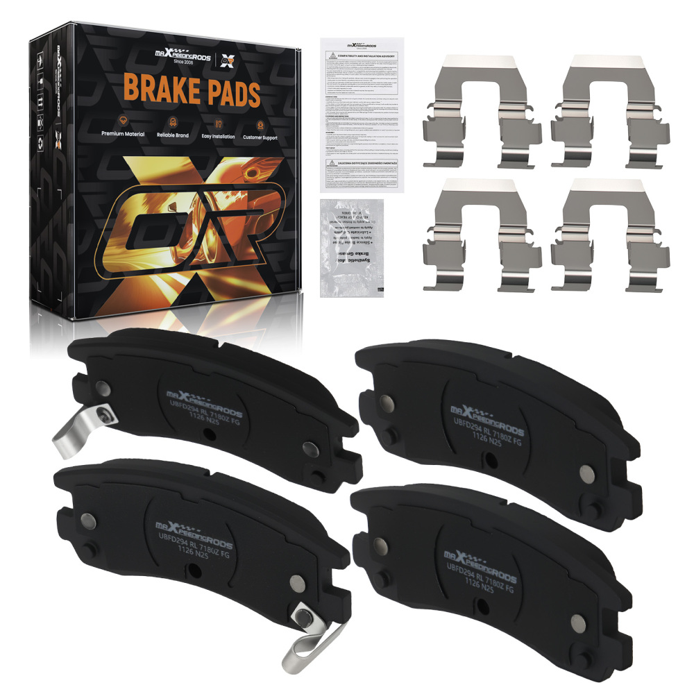 Rear Ceramic Brake Pads Kit compatible for Pontiac Aztek/Bonneville/Grand Am/Montana D698
