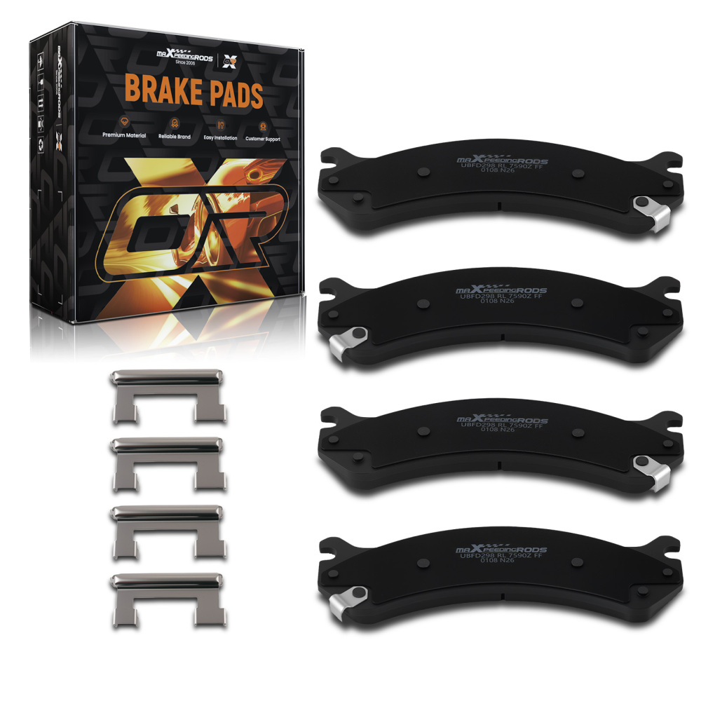 Front Ceramic Brake Pads Set compatible for Cadillac DTS 2006-2011 DeVille 2000-2005 D784