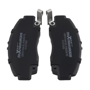 Front Brake Pads Kit compatible for Acura CSX 2006-2011/TSX 2004-2010 compatible for Honda Civic 2004-2011