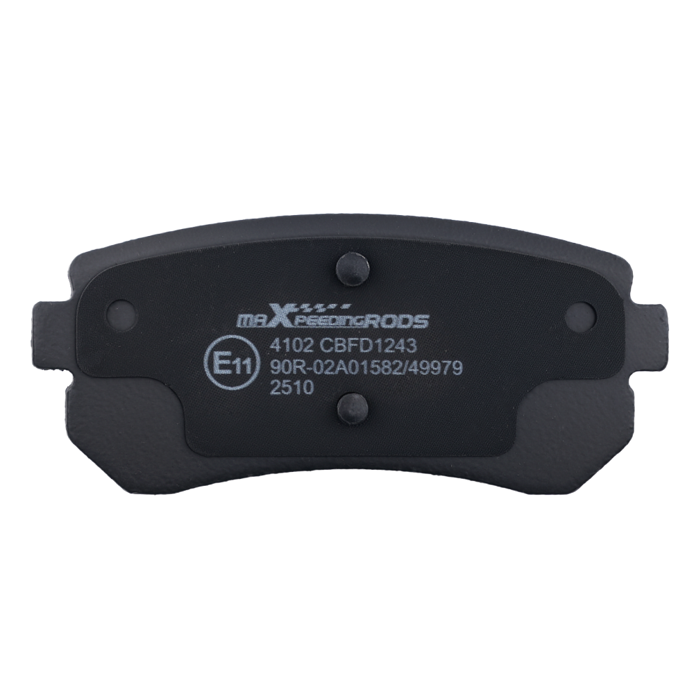 Rear Brake Pads Kit compatible for Hyundai Accent 2005-2010/i20 2008-2015/i30 2007-2012