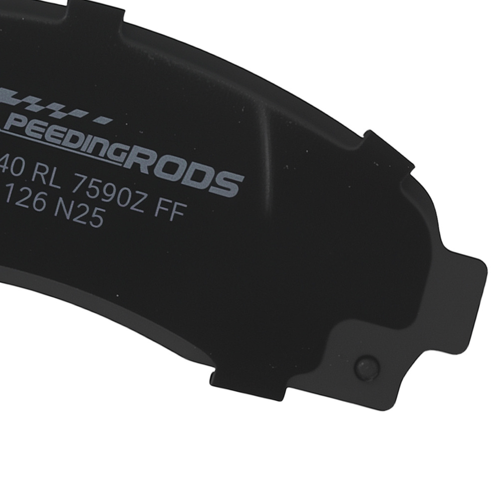 4pcs Front Ceramic Brake Pads Kit compatible for Mercury Mountaineer 2002-2005 D833 P833