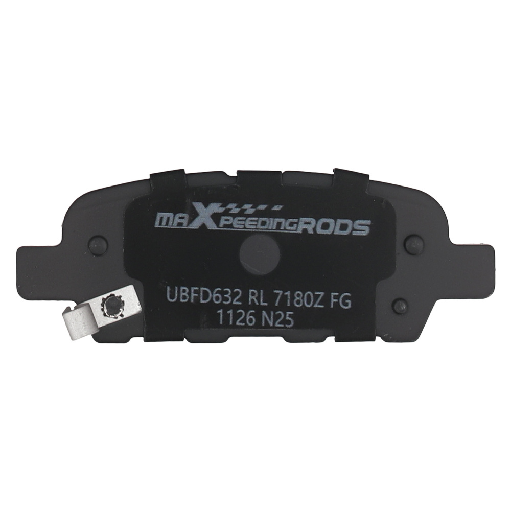 Rear Ceramic Brake Pads Set compatible for Infiniti EX35 EX37 FX35 FX37 FX45 G25 G35 G37