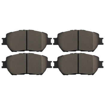 Front Ceramic Brake Pads Set compatible for Lexus GS300 2006/ IS250 2009-2015 w/Hardwares