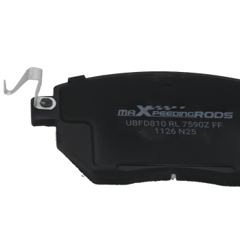 Front Ceramic Brake Pads Set compatible for Infiniti FX35 FX45 2003-05/Compatible for Nissan Altima 05-06