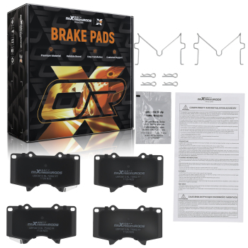 Front Ceramic Brake Pads Set compatible for Lexus GX460 2010-2023/GX470 2003-2009 D976