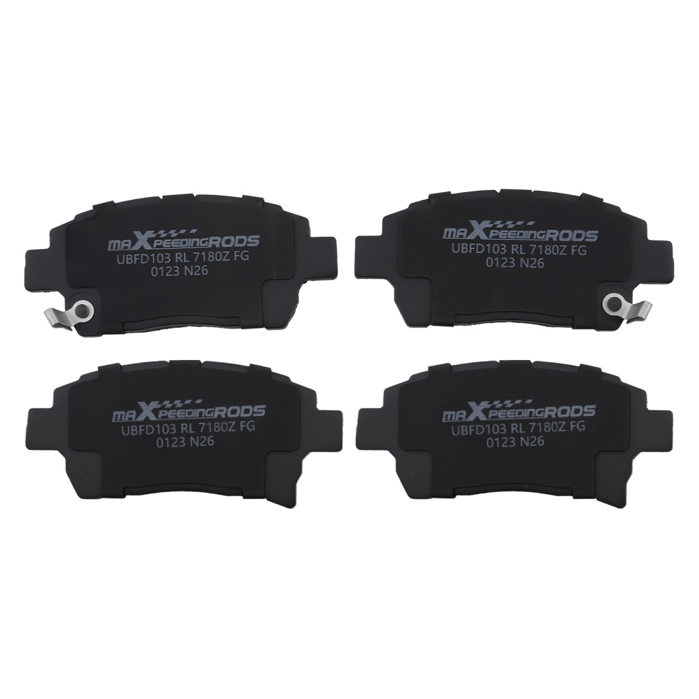 4pcs Front Ceramic Brake Pads Set compatible for Toyota Celica 2000 MR2 Spyder 2000-2005