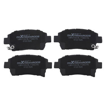 4pcs Front Ceramic Brake Pads Set compatible for Toyota Celica 2000 MR2 Spyder 2000-2005