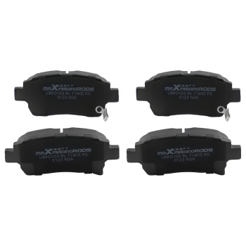 4pcs Front Ceramic Brake Pads Set compatible for Toyota Celica 2000 MR2 Spyder 2000-2005
