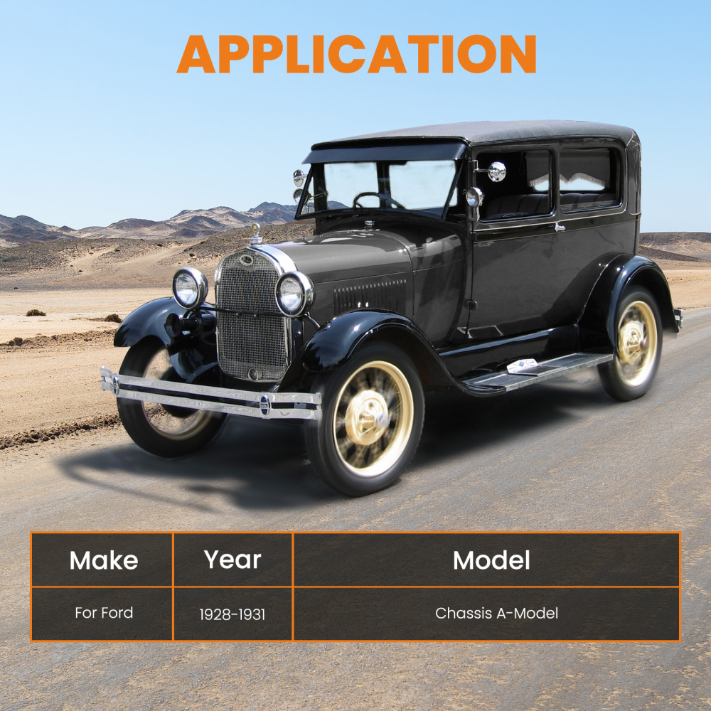 Compatible for Ford Model A Frame 1928-1931 1/8' Boxing Plates Easy to Weld