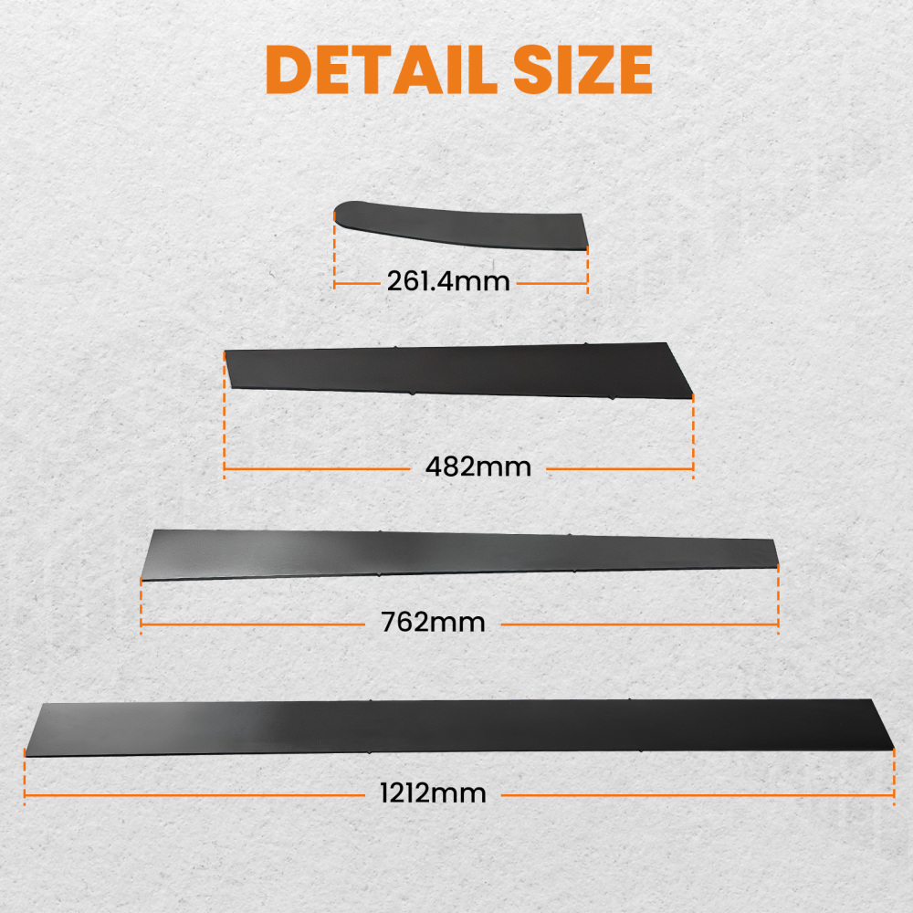 Compatible for Ford Model A Frame 1928-1931 1/8' Boxing Plates Easy to Weld