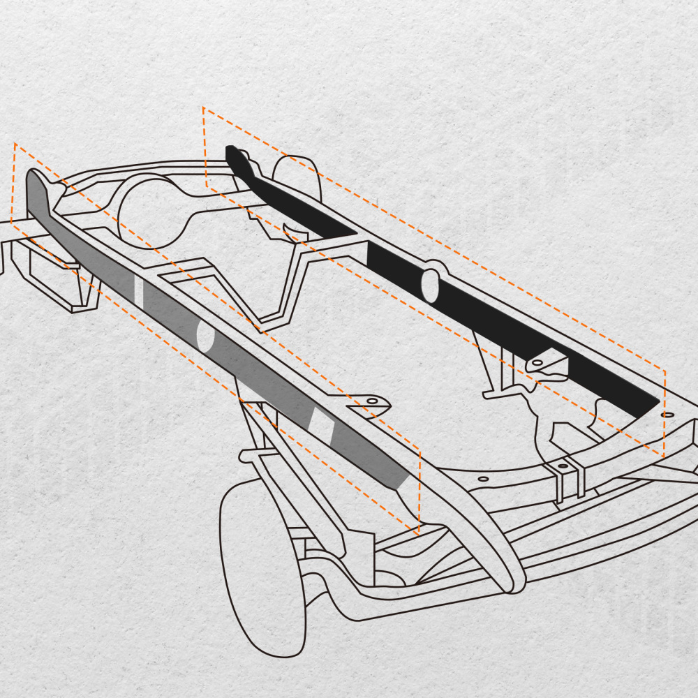 Compatible for Ford Model A Frame 1928-1931 1/8' Boxing Plates Easy to Weld