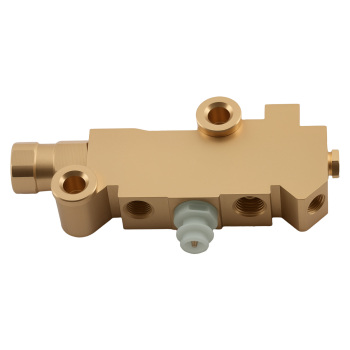 2 Port Brake Proportioning Valve compatible for Chevy Buick w/ Mount Bracket Connector