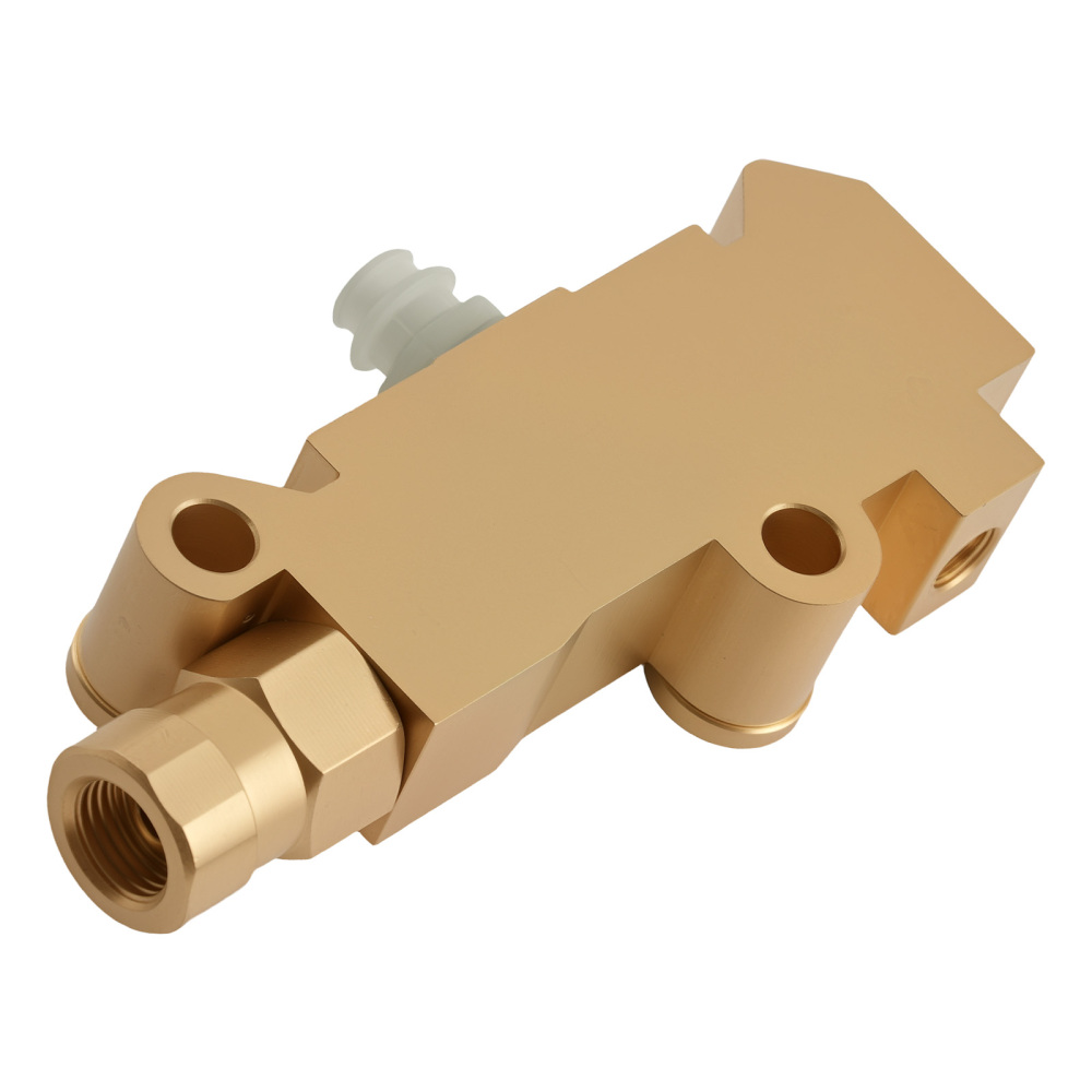 2 Port Brake Proportioning Valve compatible for Chevy Buick w/ Mount Bracket Connector