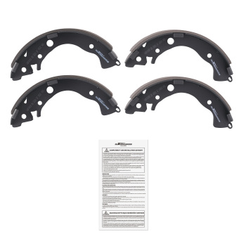 Rear Brake Shoes Set compatible for Honda Fit 2009-2020 Insight 2010-2014 SH-913 S913