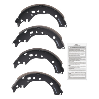 Rear Brake Shoes Kit compatible for Scion iQ 2013/xD 2008-2014 compatible for Toyota Corolla 2009-2019