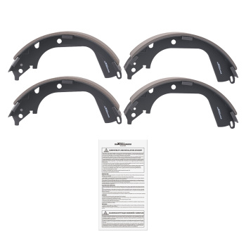 Rear Brake Shoes Set compatible for GMC Sierra/Chevrolet Silverado 1500 2008-2013 SH-960