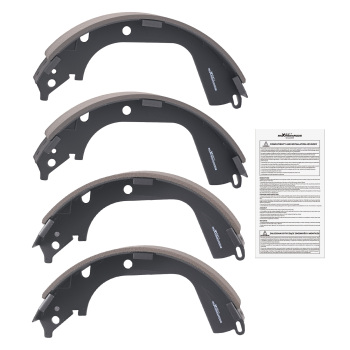 Rear Brake Shoes Set compatible for GMC Sierra/Chevrolet Silverado 1500 2008-2013 SH-960