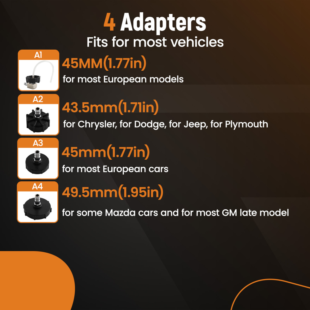 Kit Spurgo Freni 3L for Auto Europee compatibile per Mazda Chevrolet Cadillac Hummer Buick