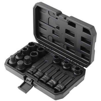 16pcs Brake DiscCaliper Socket Set compatible for VW Audi Benz compatible for BMW Porsche