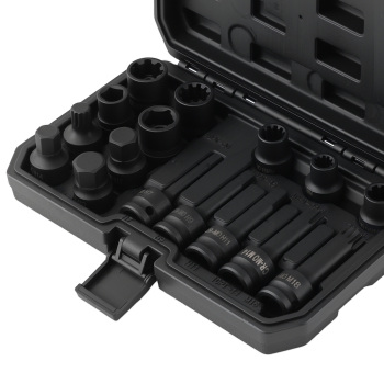 16pcs Brake DiscCaliper Socket Set compatible for VW Audi Benz compatible for BMW Porsche