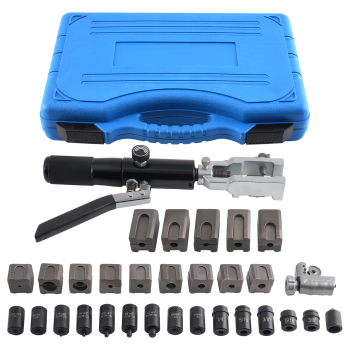 Hydraulic Flaring Tool Kit Double Flaring Tool 45° for 3/16 - 1/2 Tube