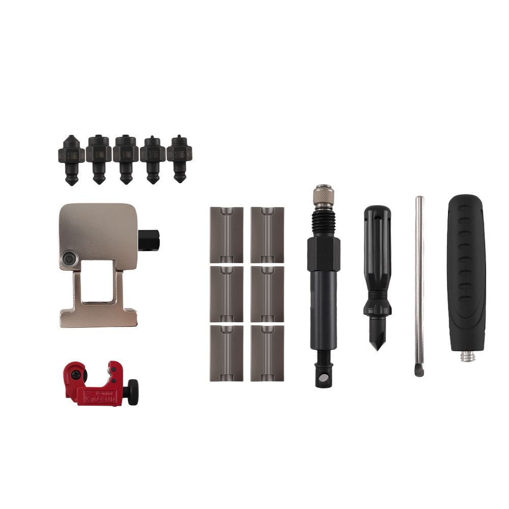 Bordatrice Professionale Tubi Freno 40cr 3/16 1/4 Doppia Convessa SAE DIN