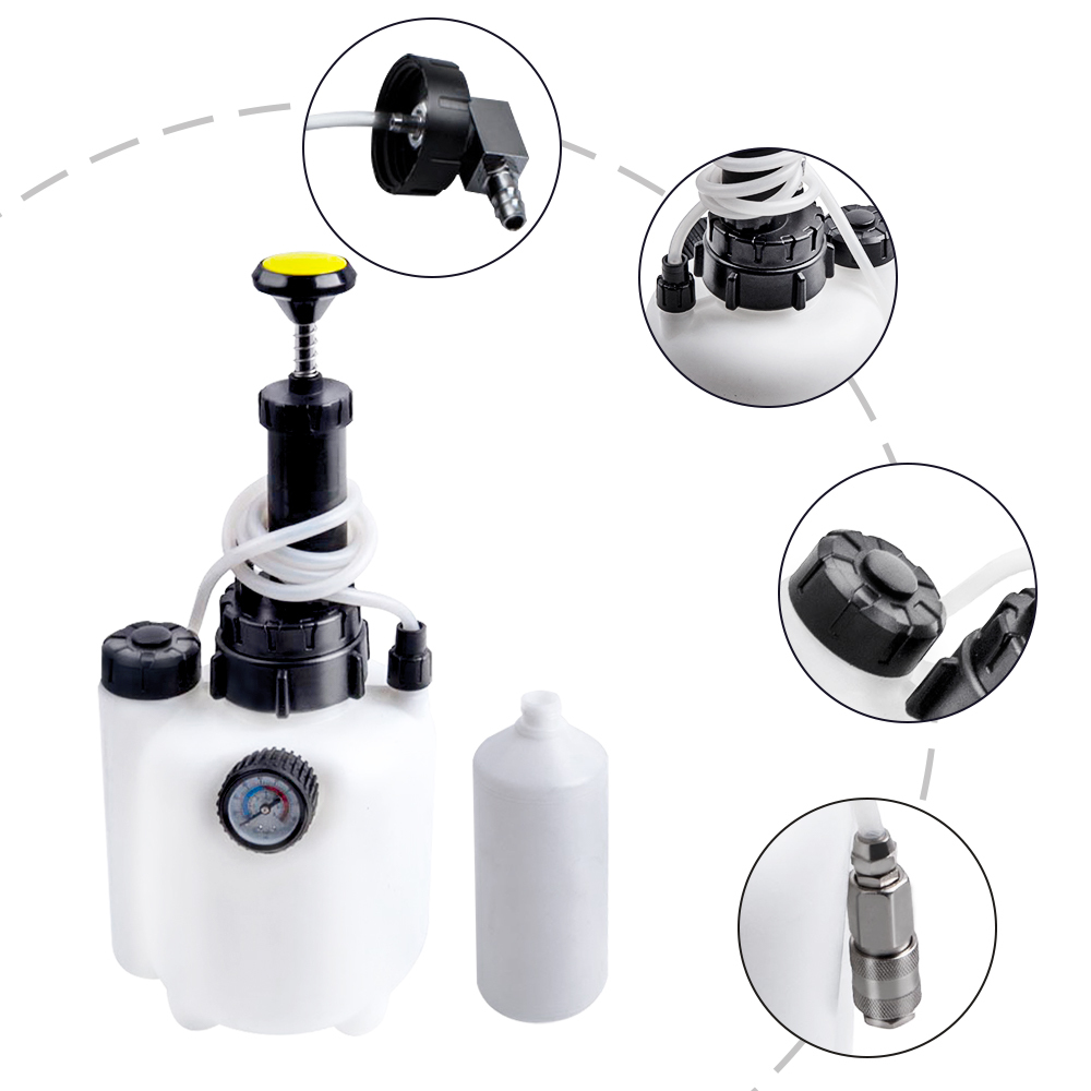 Nuovo Kit attrezzi spurgo liquido freni 3 L plastica robusta Clutch Bleeder