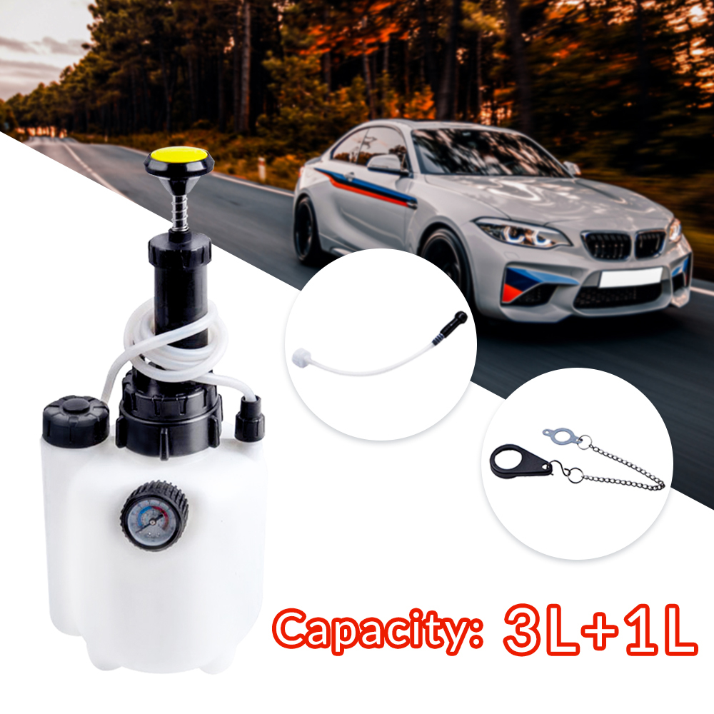Nuovo Kit attrezzi spurgo liquido freni 3 L plastica robusta Clutch Bleeder
