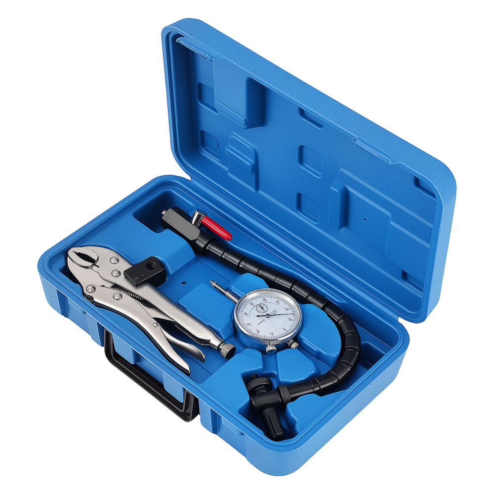 Brake Disc Run Out Kit with DTI Gauge + Ball Joint Wear Tool And Locking Pliers