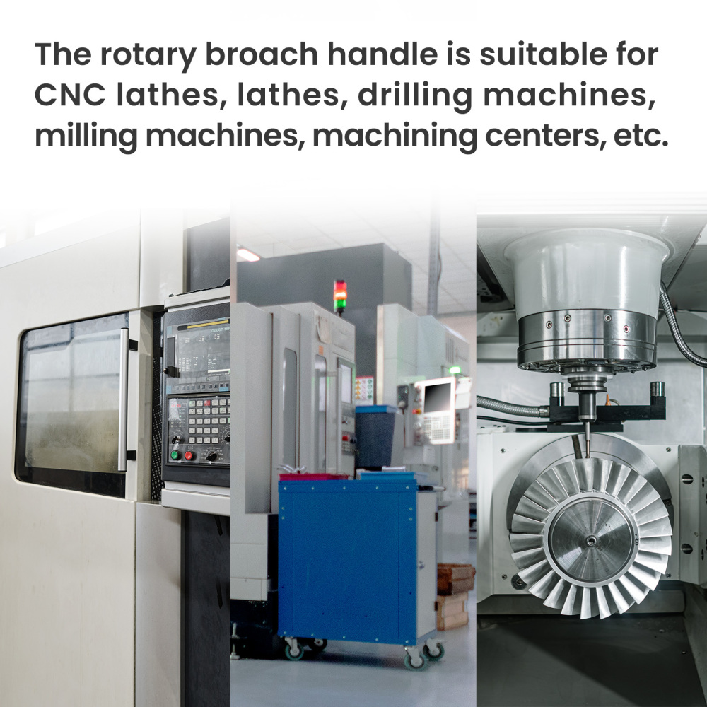 New Rotary Broach Broach Holder 3/4