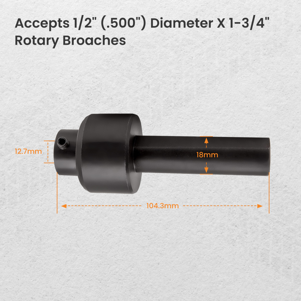 New Rotary Broach Broach Holder 3/4