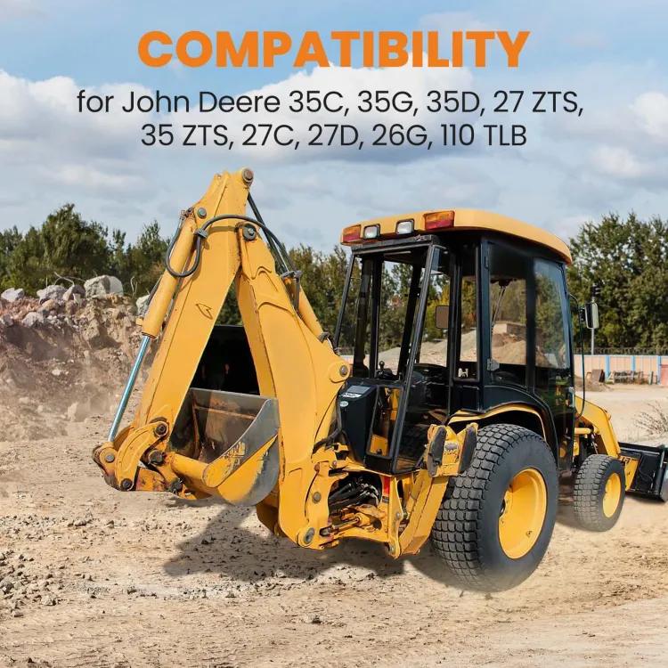 JOHN DEERE EXCAVATOR TO SKID STEER QUICK ATTACH 27 35 D C G ZTS 110 T