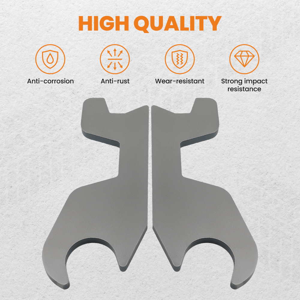 QUICK CHANGE BUCKET ATTACHMENT EARS compatible for John Deere 27 35 D C G Zts 110 Tlb