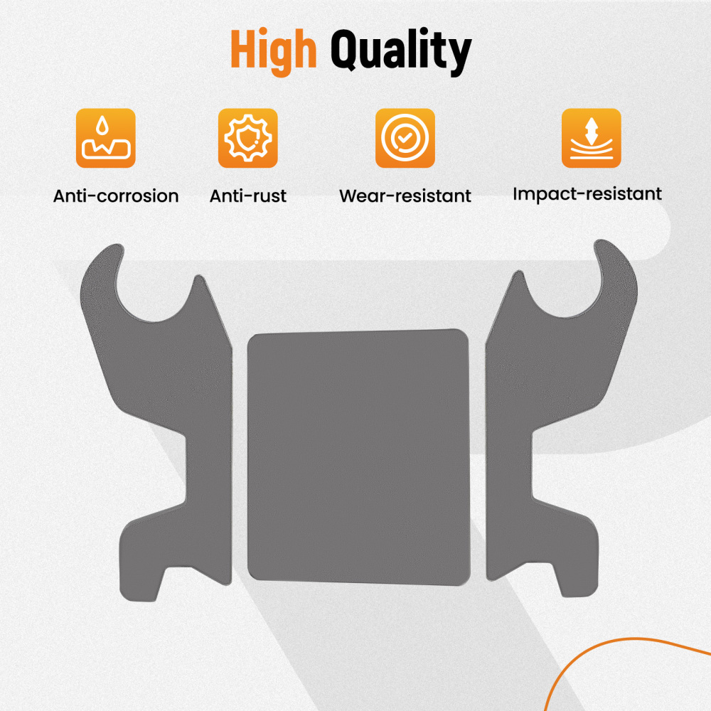 Quick Change Bucket Ears Attachment Set compatible for John Deere 27C 27D 35C 35D 35G ZTS