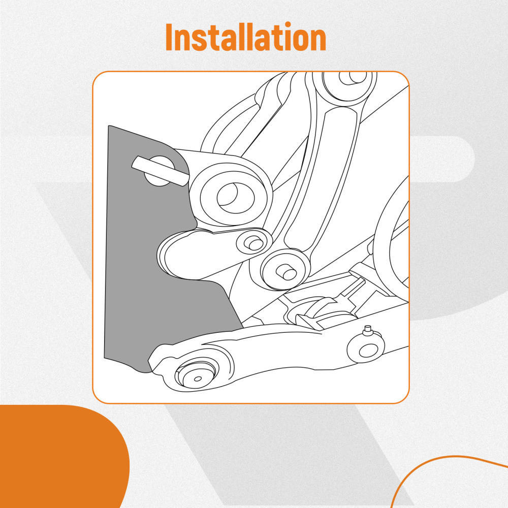 Attachment Excavator Quick Attach Mount Ears compatible for Kubota KX71 KX91 KX121 U35