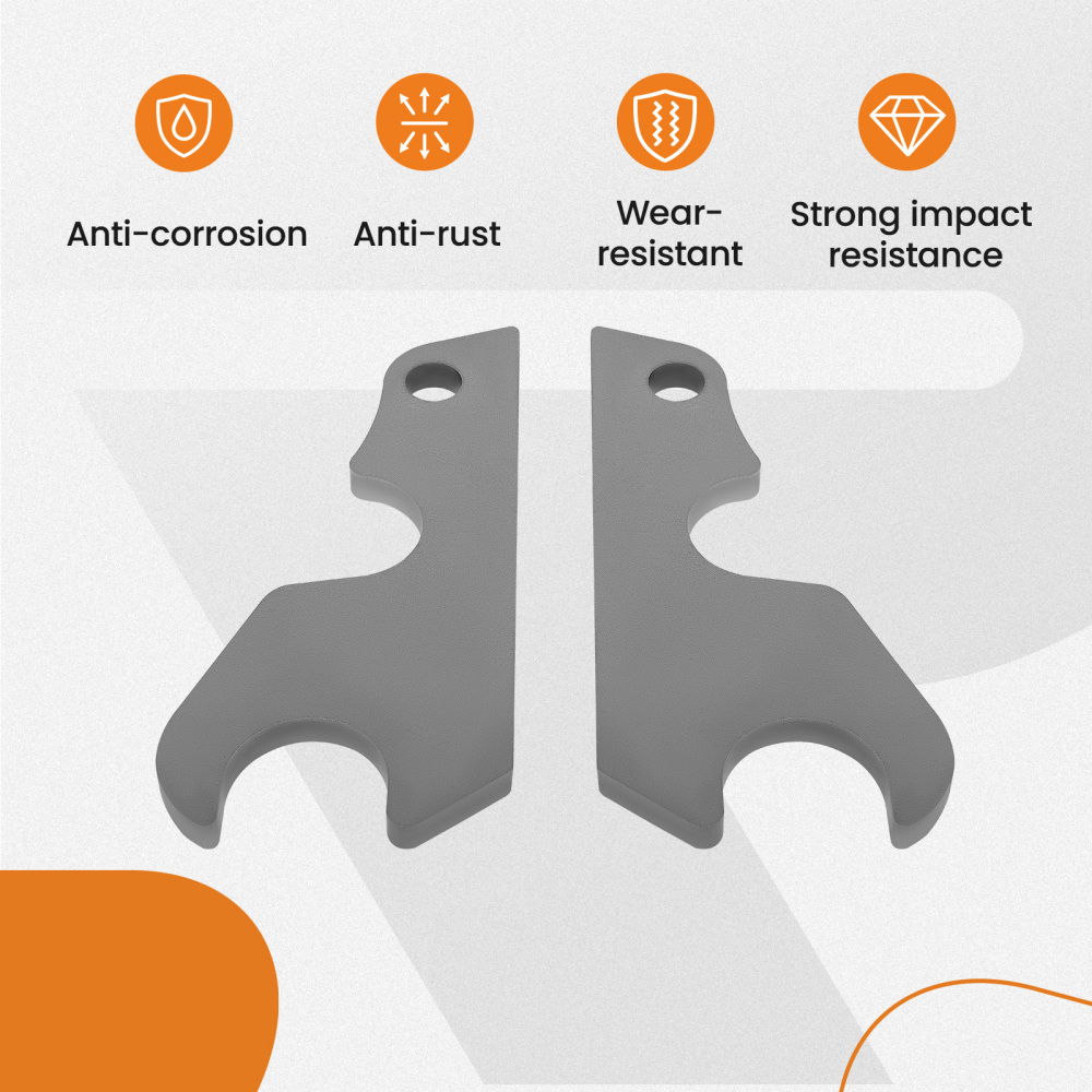 Attachment Excavator Quick Attach Mount Ears compatible for Kubota KX71 KX91 KX121 U35