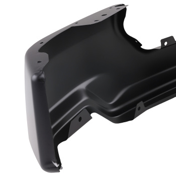 Front Bumper Black Steel compatible for GMC Sierra 1500 2019-2021 Split GM1002876 Bar