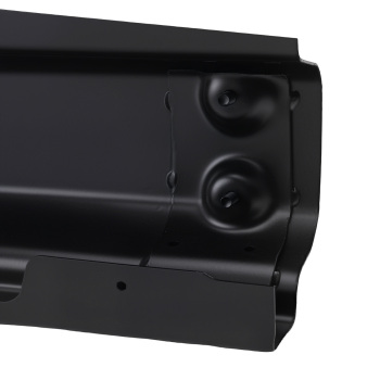 Front Bumper Black Steel compatible for GMC Sierra 1500 2019-2021 Split GM1002876 Bar