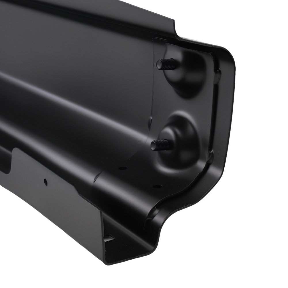 Front Bumper Black Steel compatible for GMC Sierra 1500 2019-2021 Split GM1002876 Bar