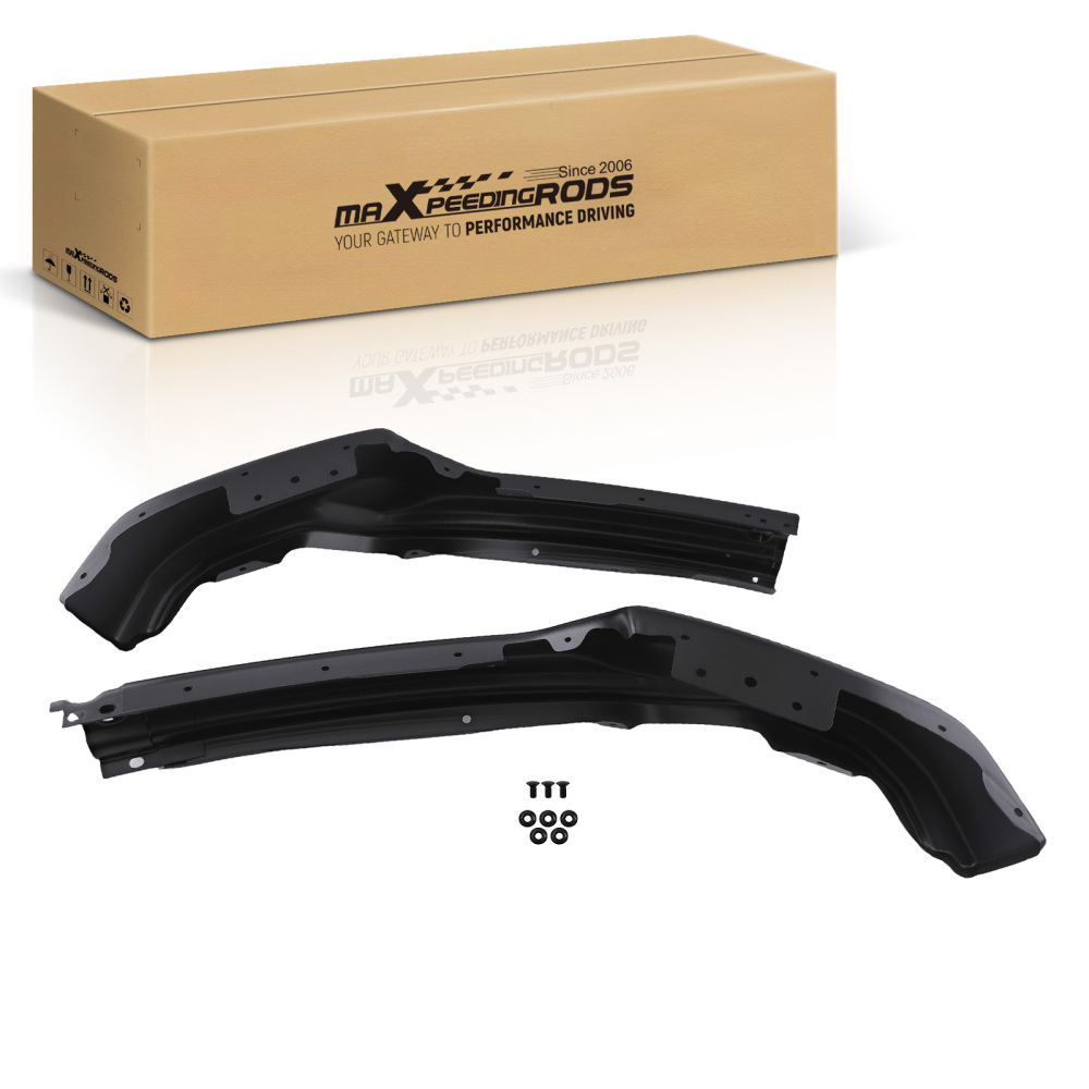 Front Bumper Black Steel compatible for GMC Sierra 1500 2019-2021 Split GM1002876 Bar