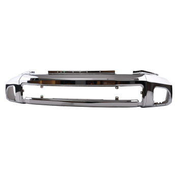 Chrome Front Bumper Face Bar compatible for Ford F-250 F-350 2020-2022 Split Type