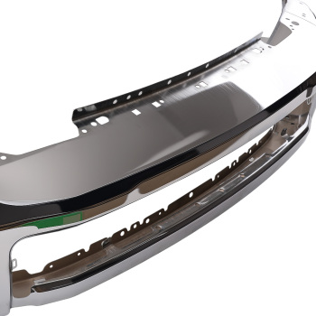 Chrome Front Bumper Face Bar compatible for Ford F-250 F-350 2020-2022 Split Type